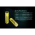 Nitecore 18650 NL1836 3600mAh Li-ion genopladeligt batteri | Smart beskyttelse til lommelygte