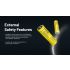 NITECORE NL2140HP 21700 Li-ion batteri 4000mAh 3.6V til høj-dræn enheder LED lommelygter og digitalkameraer