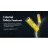 Oplev NITECORE NL2160HP 6000mAh 3.6V kompakt 21700 USB-C Li-ion batteri til elektronik og camping