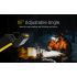 NITECORE HU2000 LED arbejdslygte 2000 lumen USB-C opladning 160 meter rækkevidde letvægts og genopladelig