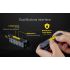NITECORE HU2000 LED arbejdslygte 2000 lumen USB-C opladning 160 meter rækkevidde letvægts og genopladelig