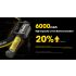 NITECORE HC70 genopladelig pandelampe 1600 lumen USB-C robust konstruktion til vandreture og arbejdspladsen