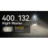 NITECORE NU25 opgraderet forlygte 400 lumen USB-C genopladelig letvægtsforlygte til udendørs eventyr