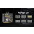 Nitecore HC75 3000 Lumen USB-C genopladelig pandelampe justerbar fokus til natcamping industrielt arbejde