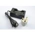 OEM Oplader 2x18650 Genopladelige Batterier Høj Kvalitet Li-ion Model XXC-042V1000A Universal Stik
