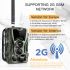 HC801M Trail Wildlife Camera 20MP 1080P med 2G MMS SMS Perfekt til Vildtfotografi og Naturobservation