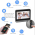 Tuya Smart 1080P WiFi videodørkamera PIR bevægelsesdetektor nat vision Hjemmesikkerhed justerbar følsomhed