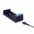 TrustFire TR-016 Micro USB batterioplader effektiv lommelygte oplader med tre-trins opladning og smart identifikation
