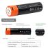 18650 2600mAh 3.7V Micro USB genopladeligt Li-ion batteri høj energitæthed genopladeligt lithium-ion batteri