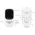 Oplev ro i sindet med SP880 trådløst video babyalarm 24 tommer LCD tovejs audio højopløsningsvideo infrarød nattesyn
