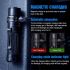 TrustFire MC3 XHP50 2500 lumen LED lommelygte USB magnetisk opladning IP68 vandtæt outdoor lyseffekt