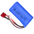 Oplev 7.4V 1500mAh 15C 18650 Li-ion teknologi letvægts højtydende batteri perfekt som dronebatteri