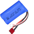 Oplev 7.4V 1500mAh 15C 18650 Li-ion teknologi letvægts højtydende batteri perfekt som dronebatteri