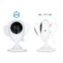 Oplev ro i sindet med SP880 trådløst video babyalarm 24 tommer LCD tovejs audio højopløsningsvideo infrarød nattesyn