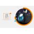 Oplev 2.4G BB-8 fjernbetjening robot intelligent actionfigur med 360° rotation gavelegetøj til børn Star Wars