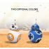 Oplev 2.4G BB-8 fjernbetjening robot intelligent actionfigur med 360° rotation gavelegetøj til børn Star Wars