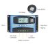Effektiv MPPT solopladningscontroller 30A-100A med Dual USB LCD-skærm Automatisk MPPT-sporing til solenergi