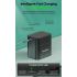 Effektiv 8-slot AA lithiumbatterioplader Smart flip-top rum Type-C port til familie og arbejdsplads brug