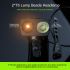 Cykellamper 2x T6 2400 lumens USB genopladelig frontlygte til cykelsikkerhed intelligent tilstand effektiv belysning
