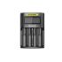 Nitecore UMS4 intelligent USB oplader fire-slot oplader med hurtig opladning til batterientusiaster