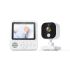 AMB900 video babyalarm 2,8 tommer 720P babykamera 4X zoom tovejs samtaleanlæg spædbørns overvågning