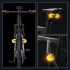 Cykel Blinklys Baglygte LED Cykellygte USB Genopladelig Trådløs Sikkerhed Synlighed Perfekt Cykeltilbehør
