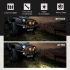 CO LIGHT 7 Tommer LED Forlygter H4 DRL med Gul Angel Eye til Jeep Wrangler Lada Niva 4x4 Holdbar Opgradering