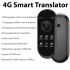 A10 Voice Translator 4,1 tommer HD for Præcise Oversættelser Flersproget Rejsepartner med 4G SIM Global Kommunikation