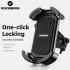 ROCKBROS Cykeltelefonholder til 4,7-6,8 tommer smartphone stødabsorberende 360° roter cykling eventyr
