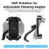 ROCKBROS Cykeltelefonholder til 4,7-6,8 tommer smartphone stødabsorberende 360° roter cykling eventyr