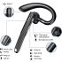 YYK-520 Trådløst Erhvervsheadset, Bluetooth 5.1 Støjreducerende Håndfri Headset m. Mikrofon til Opkald & Sport