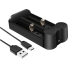 21700 batterioplader til 18650 CR123A med intelligent MCU teknologi og uafhængige slots for sikker opladning