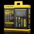NITECORE D4 DELICHARGER LCD DISPLAY batteri oplader intelligent opladning Li-ion 18650 14500 26650 kompatibel