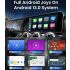 CarlinKit Smart TV Box med Android 13 In-Car Entertainment Trådløs CarPlay Ai Box med 8-Kerne Processor Netflix