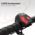 CarryBright CBH3 USB genopladelig cykelhorn 120dB elektrisk klokkehorn til mountainbiking og bytransport