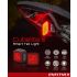 Enfitnix Cubelite III Smart baglygte med USB-opladning 30 lumen LED og IPX6 cykelsikkerhed cykeltilbehør