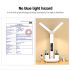 LED skrivebordslampe med kalender USB touch natlys penneholder øjenbeskyttelse justerbar lysstyrke soveværelseslampe