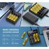 USB batteri smart oplader med LCD display til 18650 3,7V genopladelige og Ni-MH AA AAA batterier