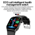 E580 Smartwatch: Blodsukker, EKG, Puls & Blodtryk! IP68 Vandtæt Sundhedsovervågning til Ældre