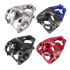 Oplev EVOSID MTB Stem 31,6mm i sort rød titanium eller sort blå letvægt aluminiumslegering kort power 40mm