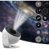 Natlampe Galakse Projektor 360° Rotation Stjernehimmel Projektor himmelsk flugt for børn og voksnes planetarium