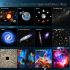 Natlampe Galakse Projektor 360° Rotation Stjernehimmel Projektor himmelsk flugt for børn og voksnes planetarium