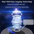 Natlampe Galakse Projektor 360° Rotation Stjernehimmel Projektor himmelsk flugt for børn og voksnes planetarium