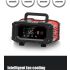 FOXSUR 20A bærbar bilbatterioplader 7-trins opladning 12V 24V AGM LiFePO4 multi-batteri kompatibilitet