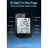 Oplev XOSS G+ G2 GPS cykelcomputer Cykeltrådløst speedometer med brugerdefineret display kadencesensor