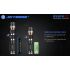 JETBeam JET-RRT01 XP-L 950 Lumen LED EDC lommelygte til udendørs eventyr og lang batterilevetid
