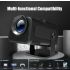 Oplev HY320 Android 11 projektor 390 ANSI lumen med 4K native opløsning Dual Wifi6 Bluetooth 5.0 teknologi
