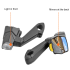CarryBright CB800 cykelbakspejl forlygte med aluminiumslegering og knoplås design for cykelsikkerhed og synlighed