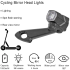 CarryBright CB800 cykelbakspejl forlygte med aluminiumslegering og knoplås design for cykelsikkerhed og synlighed