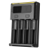 Nitecore New I4 Li-Ion batterioplader med smart opladningsteknologi kompatibilitet og sikker opladning